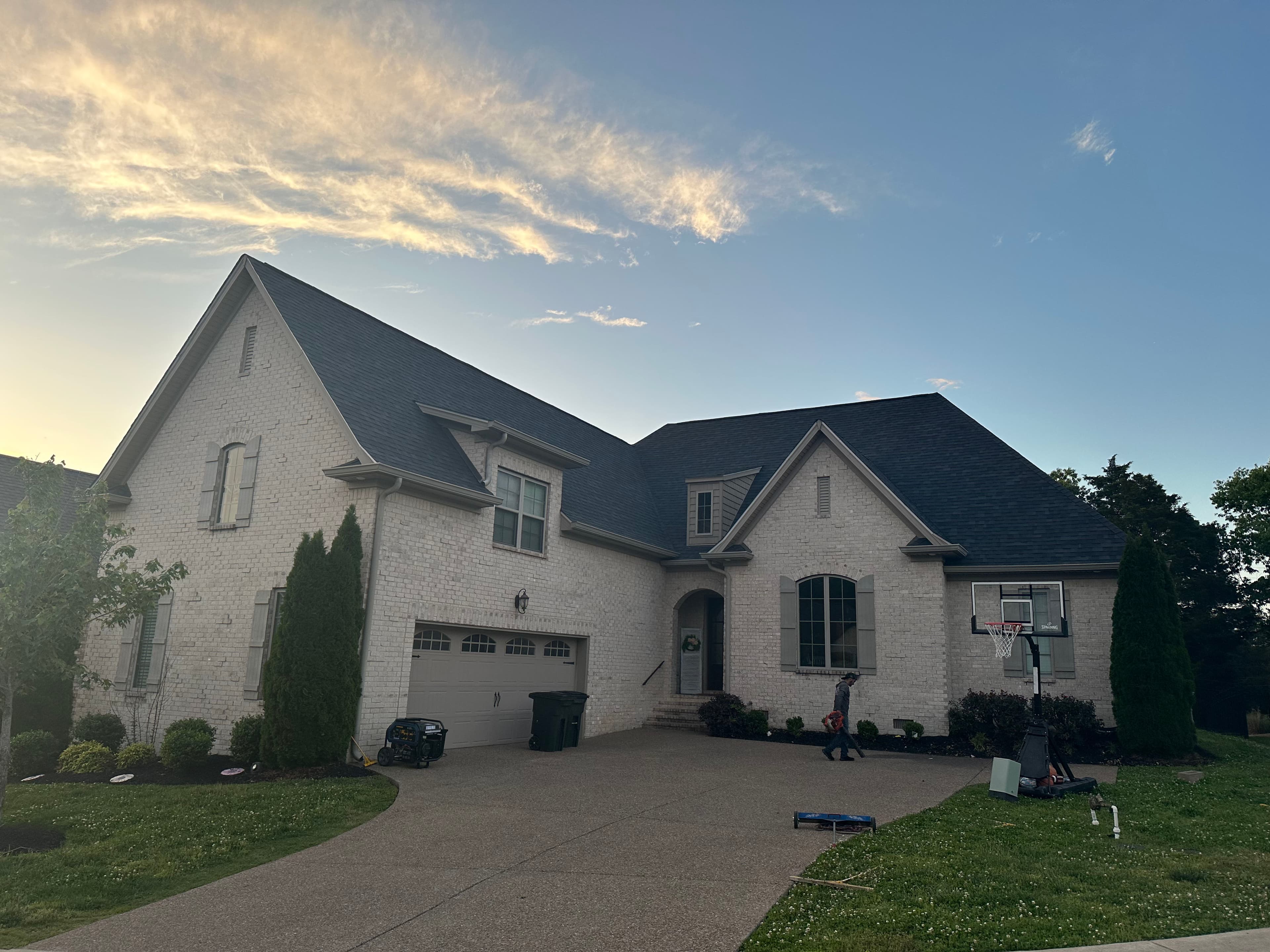 Project Owens Corning Duration Shingle Roof Replacement on a Beautiful Brick Home image