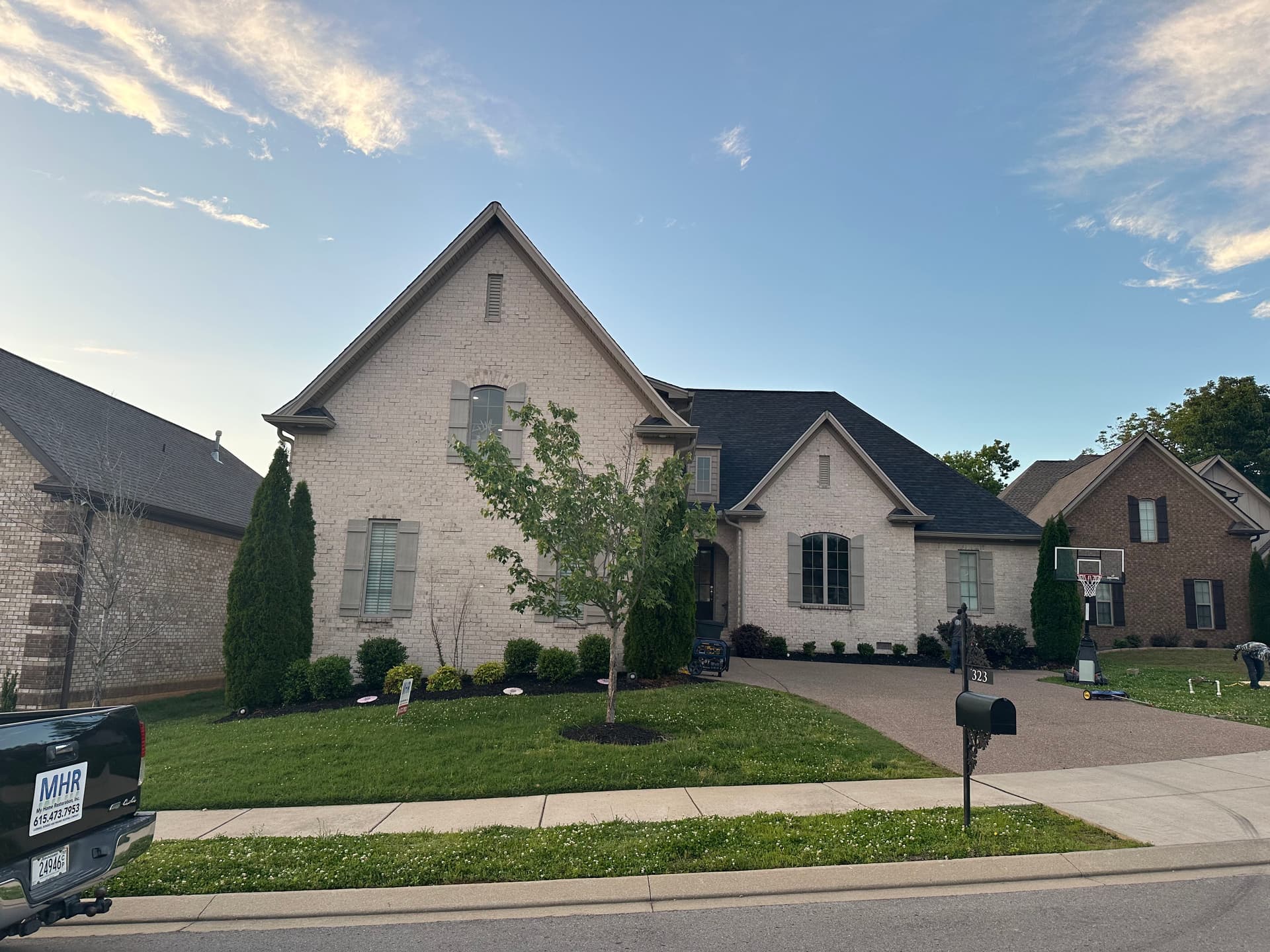 Gallery photos for Owens Corning Duration Shingle Roof Replacement on a Beautiful Brick Home: Image #1